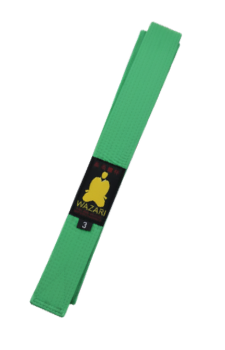 WAZARI green karate belt