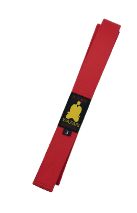 WAZARI red karate belt