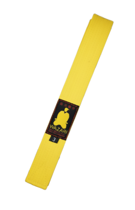 WAZARI yellow karate belt